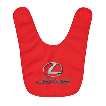 Red Lexus Fleece Baby Bib™