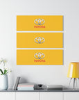 Yellow Toyota Acrylic Prints (Triptych)™