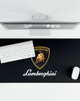 Black Lamborghini Desk Mats