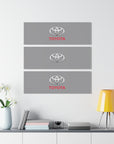 Grey Toyota Acrylic Prints (Triptych)™