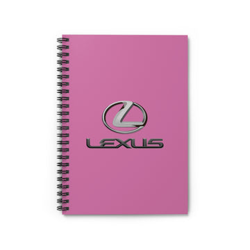 Light Pink Lexus Spiral Notebook - Ruled Line™