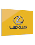 Yellow Lexus Acrylic Prints (French Cleat Hanging)™