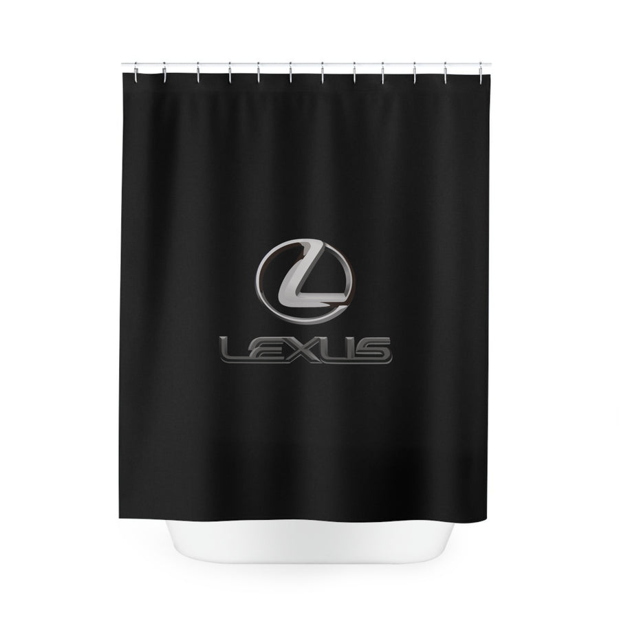 Black Lexus Shower Curtain™