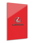 Red Lexus Acrylic Prints (French Cleat Hanging)™