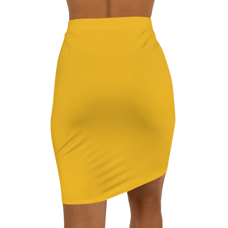 Women's Yellow Lexus Mini Skirt™