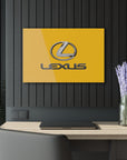 Yellow Lexus Acrylic Prints (French Cleat Hanging)™
