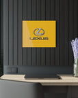 Yellow Lexus Acrylic Prints (French Cleat Hanging)™