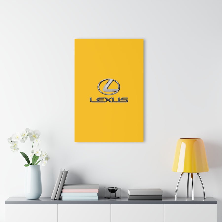 Yellow Lexus Acrylic Prints (French Cleat Hanging)™