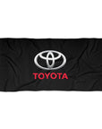 Black Toyota Beach Towel™