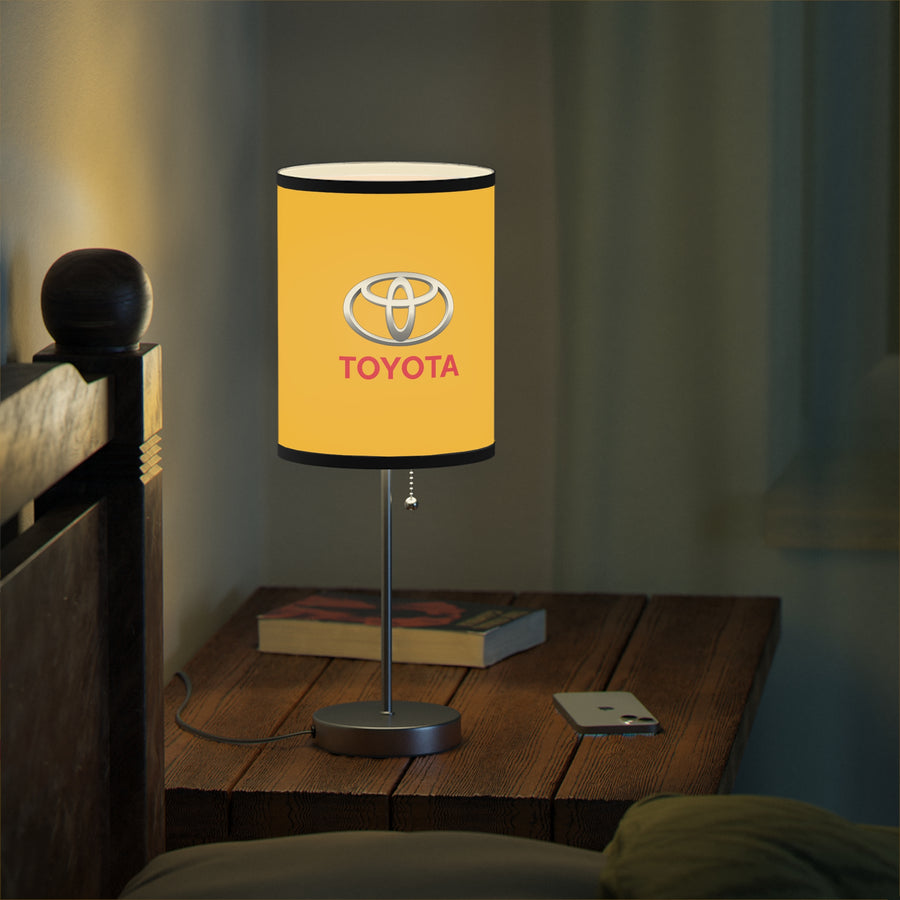 Yellow Toyota Lamp on a Stand, US|CA plug™