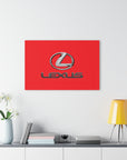 Red Lexus Acrylic Prints (French Cleat Hanging)™