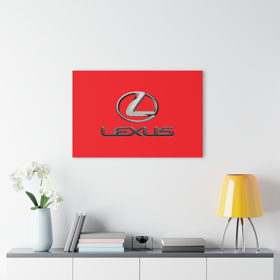 Red Lexus Acrylic Prints (French Cleat Hanging)™