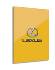 Yellow Lexus Acrylic Prints (French Cleat Hanging)™