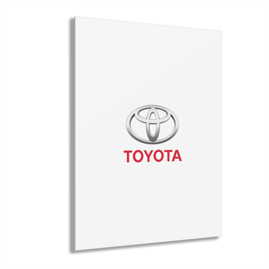 Toyota Acrylic Prints (French Cleat Hanging)™