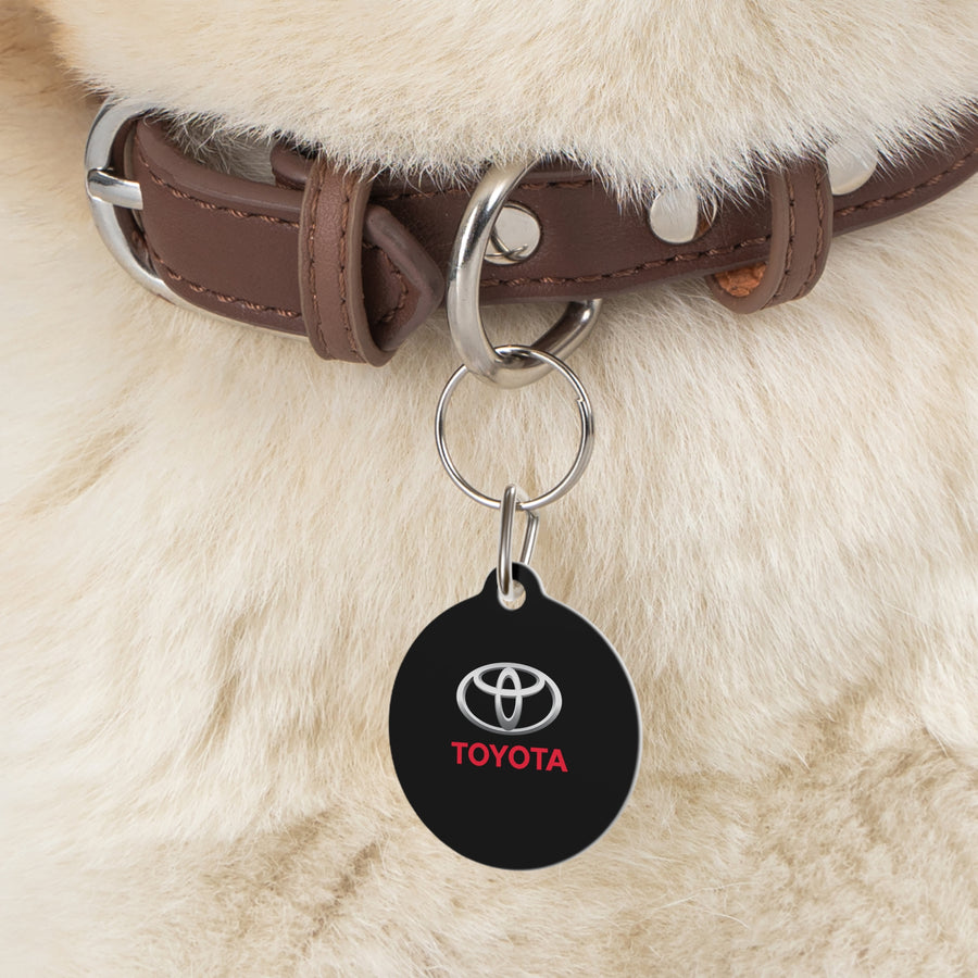 Black Toyota Pet Tag™