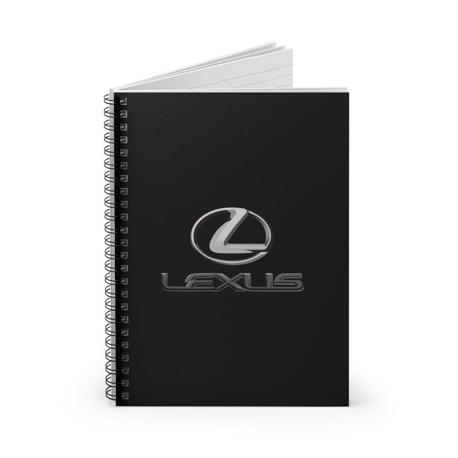 Black Lexus Spiral Notebook - Ruled Line™