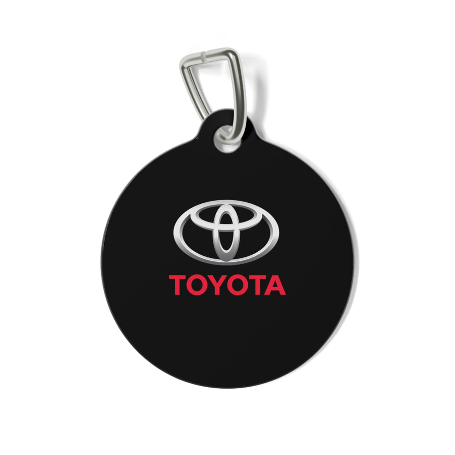 Black Toyota Pet Tag™