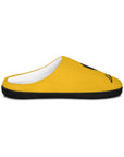 Unisex Yellow Lamborghini Indoor Slippers