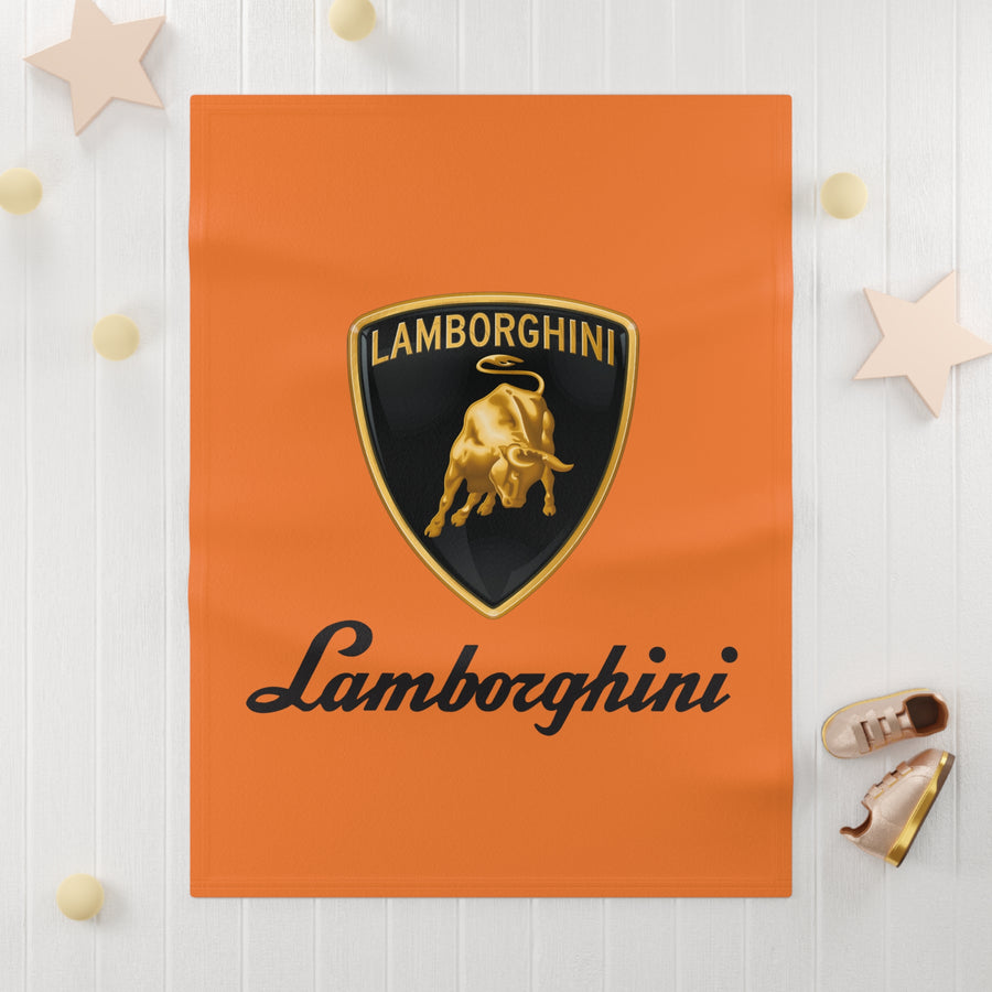 Crusta Lamborghini Soft Fleece Baby Blanket