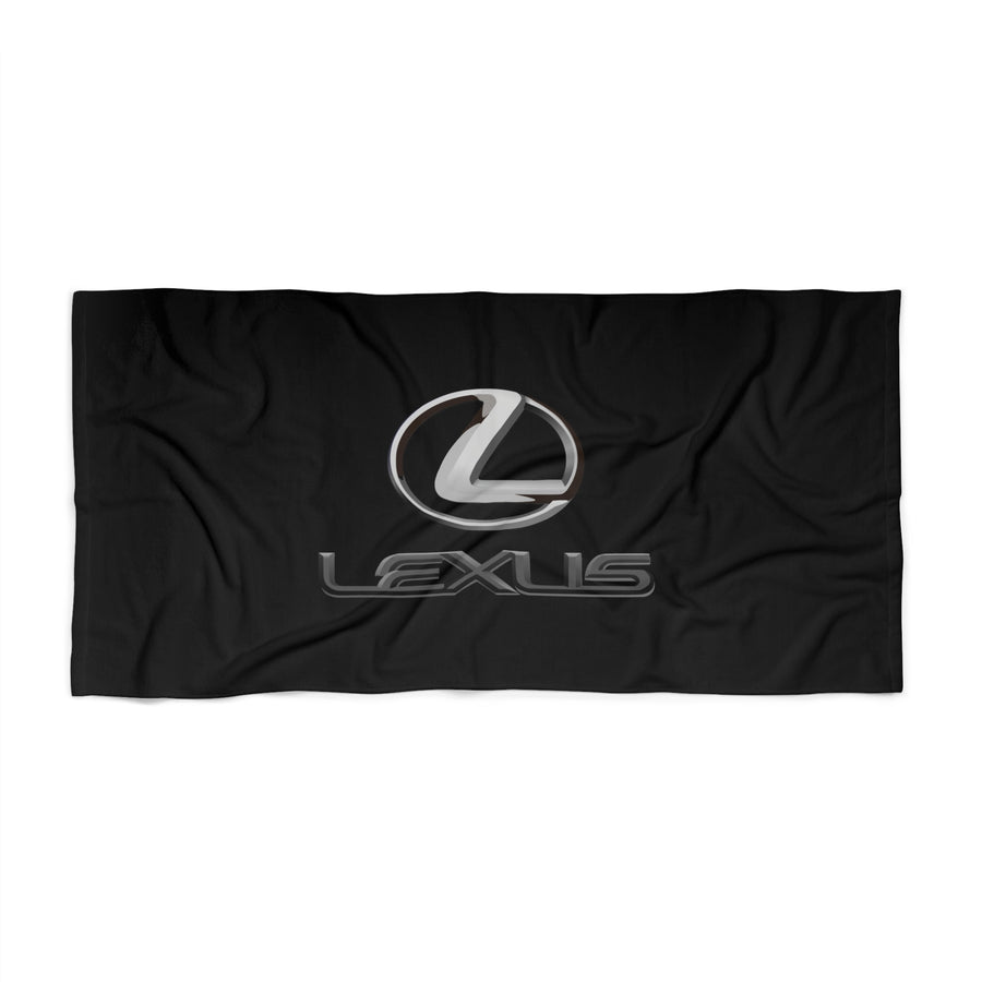 Black Lexus Beach Towel™