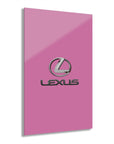 Pink Lexus Acrylic Prints (French Cleat Hanging)™