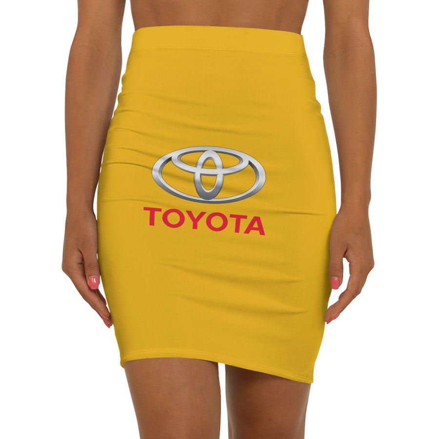 Women's Yellow Toyota Mini Skirt™