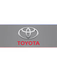 Grey Toyota LED Gaming Mouse Pad™