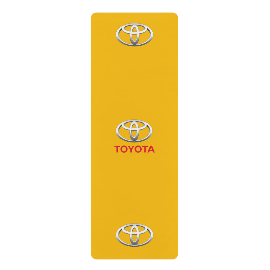 Yellow Toyota Rubber Yoga Mat™