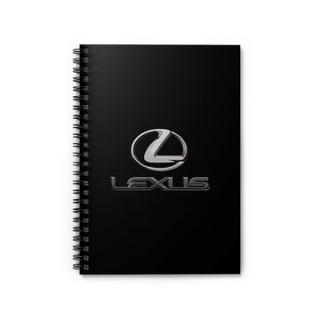 Black Lexus Spiral Notebook - Ruled Line™