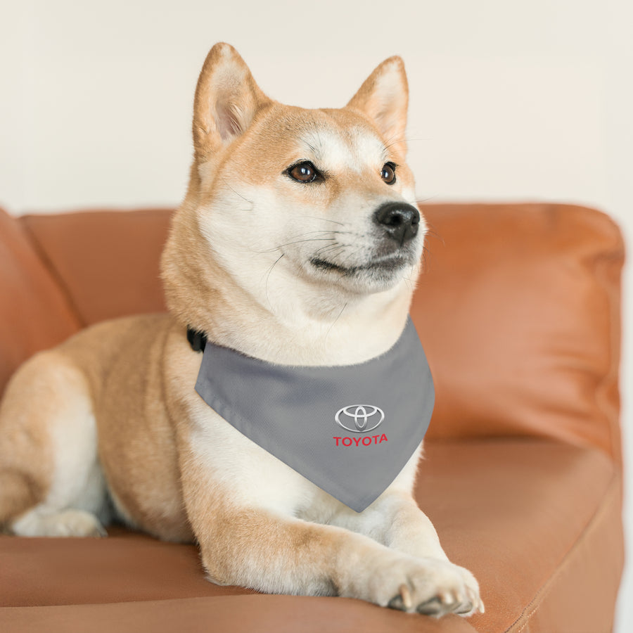 Grey Toyota Pet Bandana Collar™