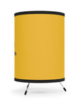 Yellow Lexus Tripod Lamp with High-Res Printed Shade, US\CA plug™