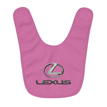 Light Pink Lexus Fleece Baby Bib™