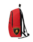 Unisex Red Lamborghini Backpack