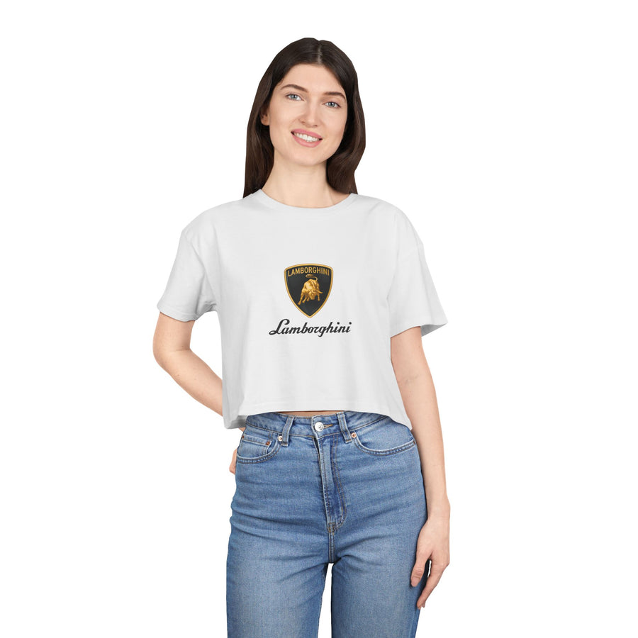 Women's Lamborghini Crop Tee