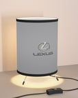 Grey Lexus Tripod Lamp with High-Res Printed Shade, US\CA plug™