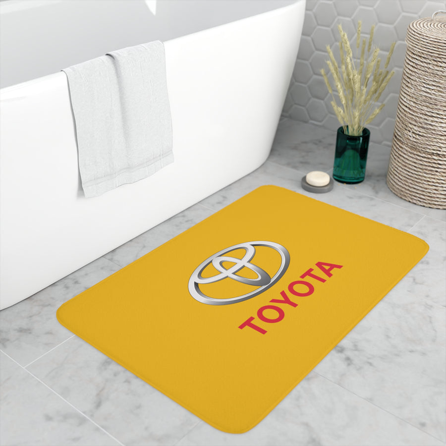 Yellow Toyota Memory Foam Bathmat™