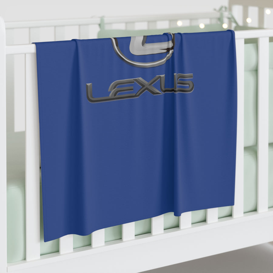 Dark Blue Lexus Baby Swaddle Blanket™