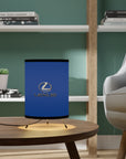 Dark Blue Lexus Tripod Lamp with High-Res Printed Shade, US\CA plug™