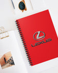 Red Lexus Spiral Notebook - Ruled Line™