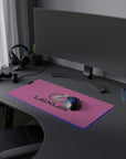 Light Pink Lexus LED Gaming Mouse Pad™