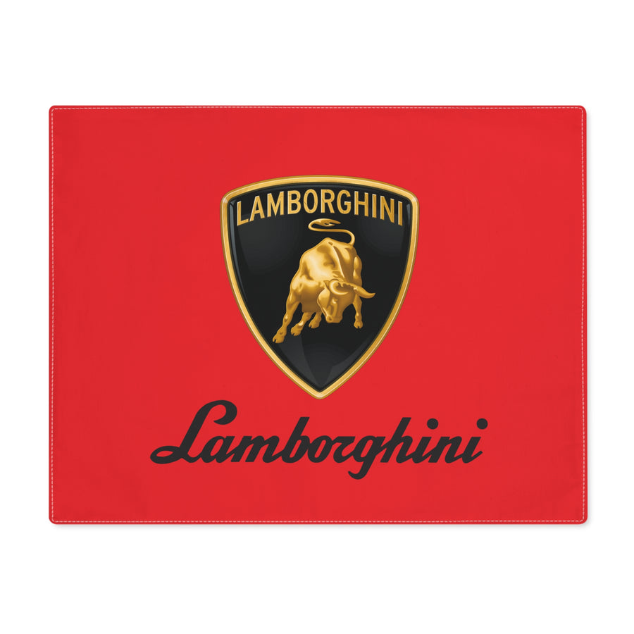 Red Lamborghini Placemat