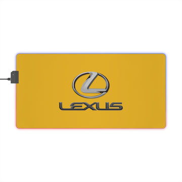 Yellow Lexus LED Gaming Mouse Pad™