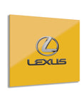 Yellow Lexus Acrylic Prints (French Cleat Hanging)™