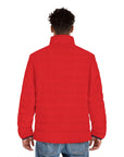 Men's Red Lamborghini Puffer Jacket