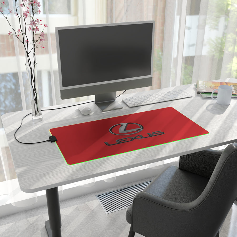 Red Lexus LED Gaming Mouse Pad™