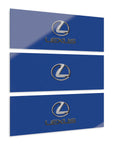 Dark Blue Lexus Acrylic Prints (Triptych)™