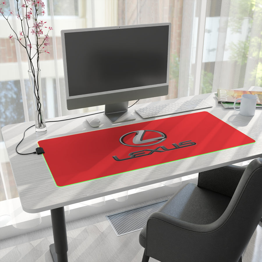 Red Lexus LED Gaming Mouse Pad™