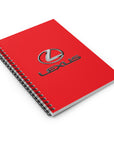 Red Lexus Spiral Notebook - Ruled Line™