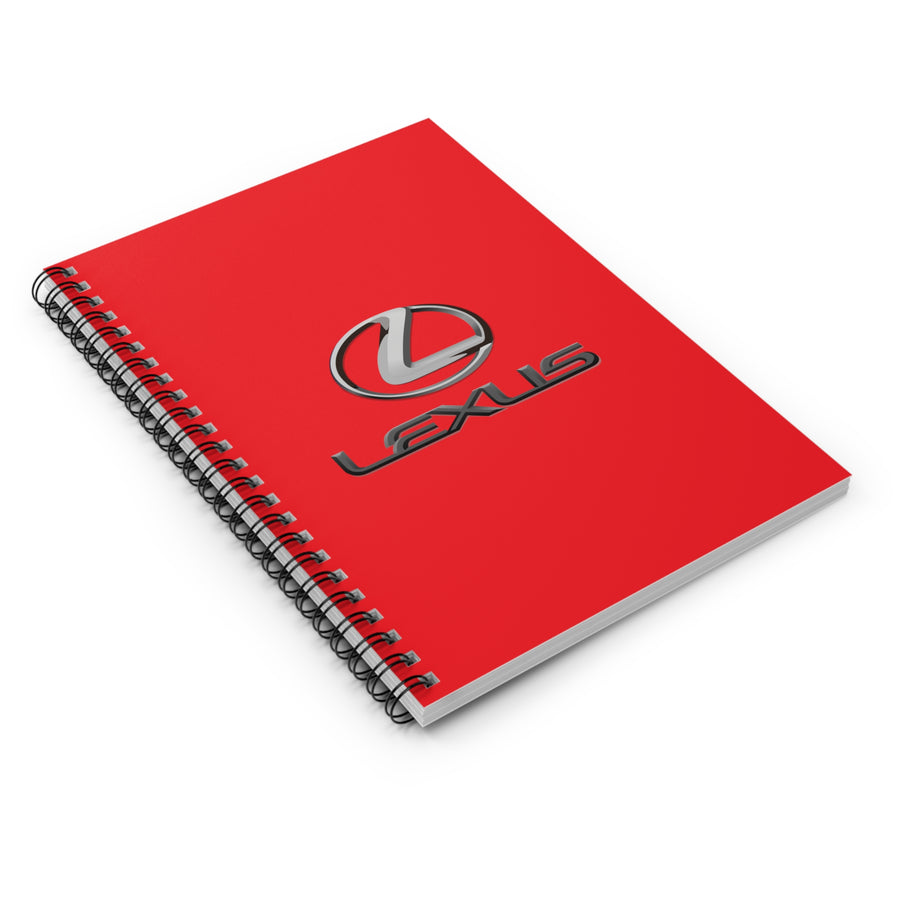 Red Lexus Spiral Notebook - Ruled Line™