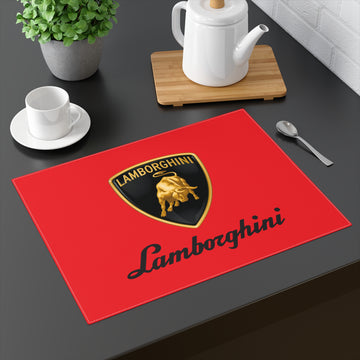 Red Lamborghini Placemat